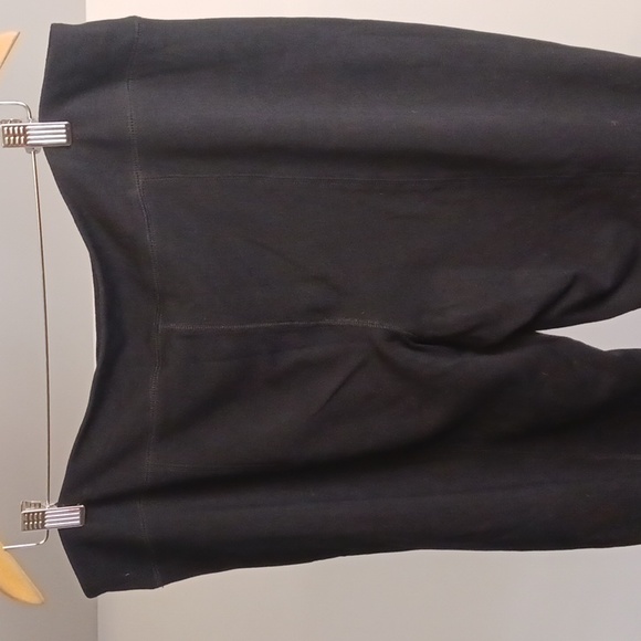 Soma Tummy Smoothing Faux Leather Ponte Black Leggings Size XXL - Picture 3 of 8